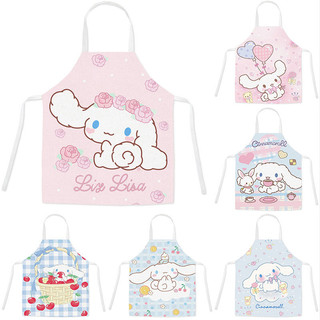 Tạp Dề Cho Bé Hoạt Hình Dễ Thương Người Lớn Trẻ Em Cha Mẹ-Con Phong Cách Nhà Bếp Dây Tạp Dề