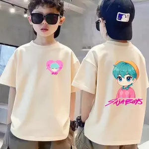 Áo Phông Ngắn Tay, Mặc Hàng Ngày, Thích Hợp, Dành Cho Nữ, Quần Áo Trẻ Em, Phong Cách Mùa Hè