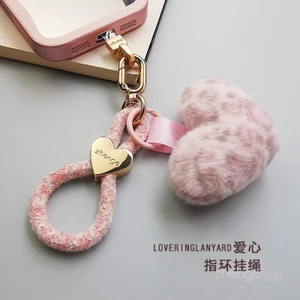 Điện Thoại Di Động Dây Sang Trọng Nhẫn Phong Cách Mới Tình Yêu Mặt Dây Chuyền Nữ Độc Đáo Siêu Đẹp Niche Tinh Tế Cao Cấp Ngoài Trời