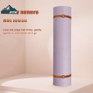 DTW Dây đeo thảm tập Yoga có thể điều chỉnh có dây buộc, Phụ kiện tập thể dục chống trượt Dây lưu trữ, Căng Bungee Tie Hook Loop Thể thao