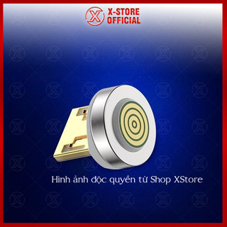 Chân sạc nam châm Type C/LN/Micro USB, đầu hít rời thay thế cho cáp sạc từ tính, chống bụi - Daunamcham