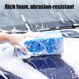 Car Wash Sponges Non Scratch Large Thickened Car Sponges for Washing Portable Soft Sponge Brush Dish & Wheel caeudeyvn