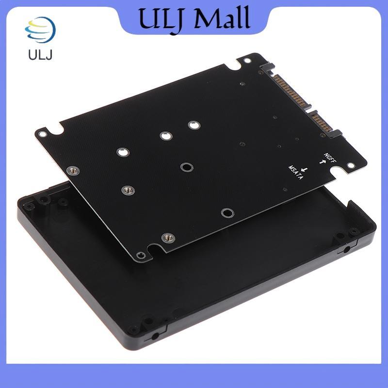 ULJ NGFF Sang SATA 3 Vỏ HDD gắn ngoài MSATA SSD Adapter M.2 SATA Giao thức Adapter Board.