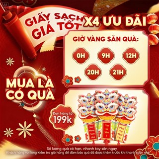 Khăn vải khô  Top Gia, bịch 200 tờ Sắc Việt rút treo tường an toàn cho da tặng móc treo