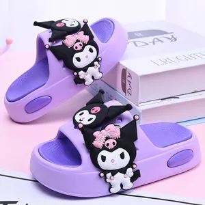 Dép Trẻ Em Kuromi Dễ Thương Chống Trơn Trượt Đế Mềm Và Thích Hợp Cho Sử Dụng Trong Nhà Họ Là Món Quà Sinh Nhật