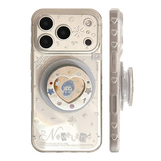 [Sheren] Ốp Điện Thoại Người Tuyết Lấp Lánh Thích Hợp Cho i17 16 15 14 13 12 11 pro max Vỏ Bảo Vệ Chống Sốc