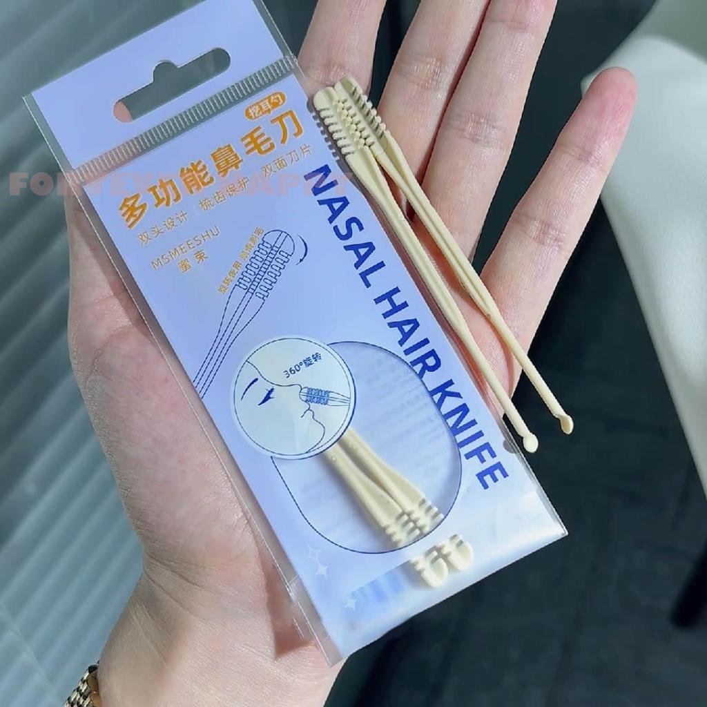 2 / 4 Dụng cụ cắt tóc mũi 2 trong 1 Công cụ tẩy tóc Nostril Thích hợp cho cả nam và nữ