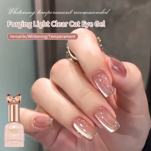 ANNIES Clear Cat 's Eye Nail Polish Keo Quế Màu Hồng Khỏa Thân 12ml