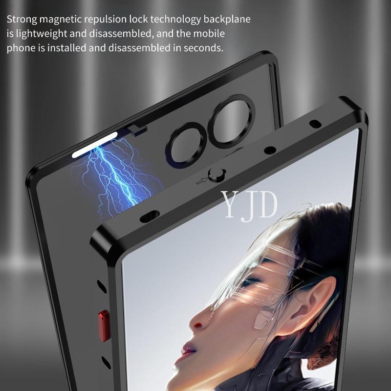 Ốp Lưng Cho RedMagic 11 Air Frame Matte Back Panel Tản Nhiệt Chống Rơi Vỏ Điện Thoại