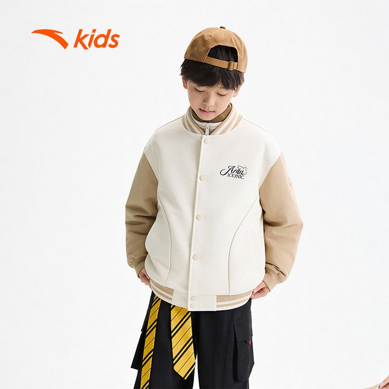 ANTA Kids Áo Khoác Boomber Thời Trang Bé Trai 3526A8709