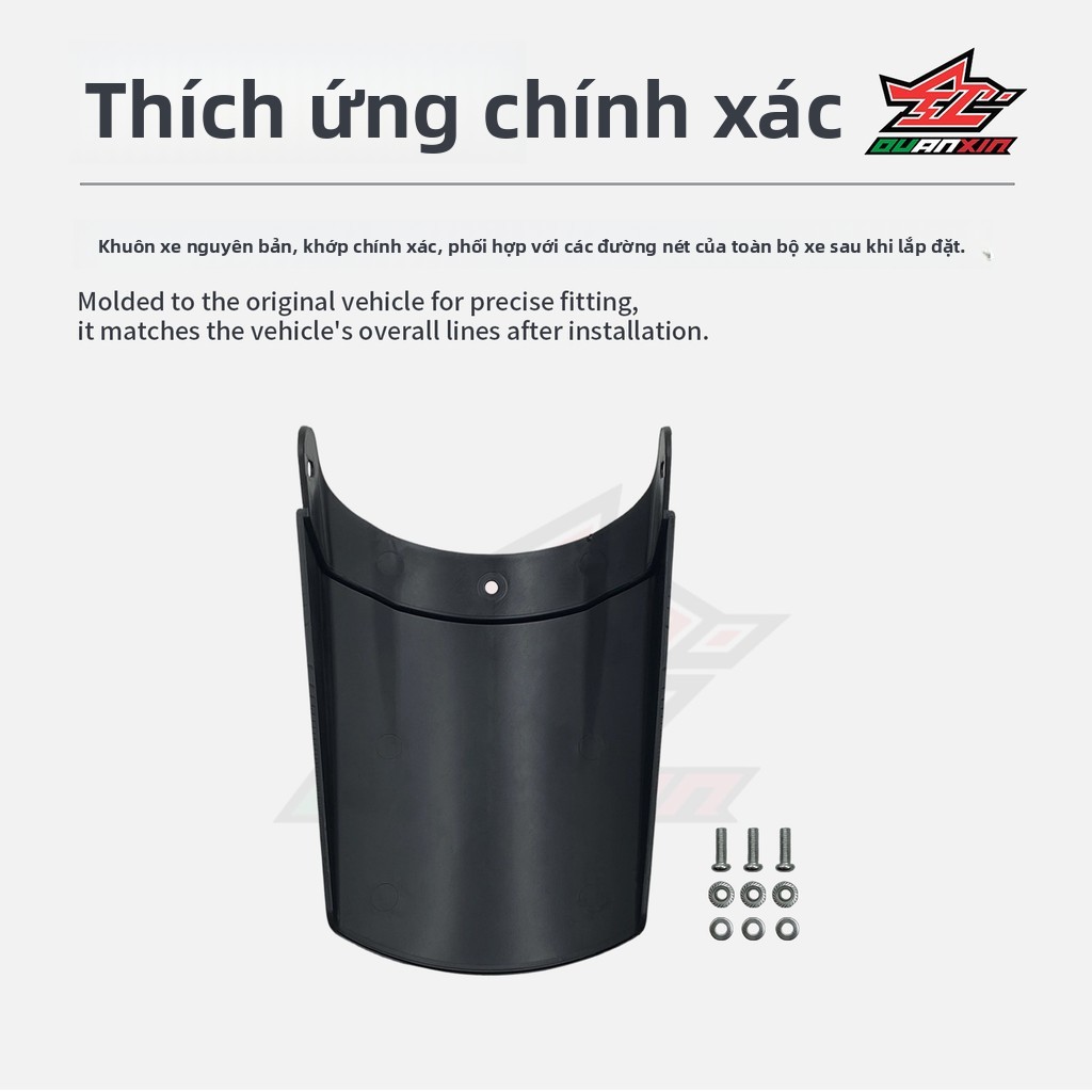 💦Thích hợp cho Yamaha NMAX155 Series Xe Máy Chắn Bùn Sửa Đổi Phụ Kiện Phía Trước Phía Sau Đa ASBL