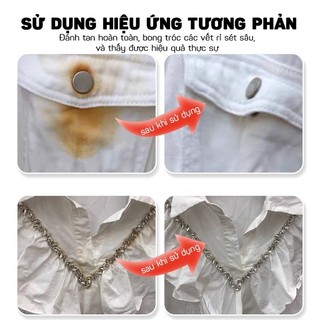 【COD】Chất lỏng làm sạch vết rỉ trên vải cotton, len và các chất liệu khác, cho kết quả rõ rệt trong thời gian ngắn,100ml