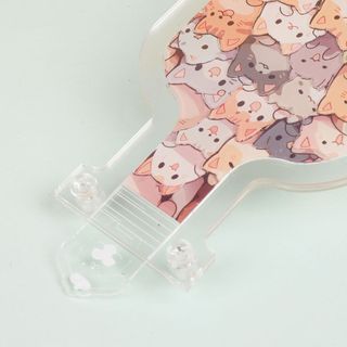 Chó Mèo Sửa Chữa Chết Le Acrylic Xếp Hình Thú Cưng Dễ Thương Trong Chai Sáng Tạo Trang Trí Quà Tặng