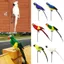 Mô hình chim nhân tạo PWSEND, 25cm / 35cm / 45cm / 60cm Mô phỏng nhiều màu Vẹt, Đạo cụ chụp ảnh sáng tạo Vườn xốp Trang trí chim trang trí nhà cửa