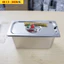 Dụng Cụ Bộ Khay Và Nắp Inox 1/3, 1/9 Khay Thích Hợp Dùng Để Đựng Trân Châu, Thạch, Kem