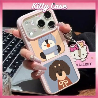 Ốp lưng cấu trúc nệm khí Cho iPhone 11/12/13/XR/14/15/16/17/7/XR Pro Max Plus Ốp lưng bao quanh thời trang Mèo