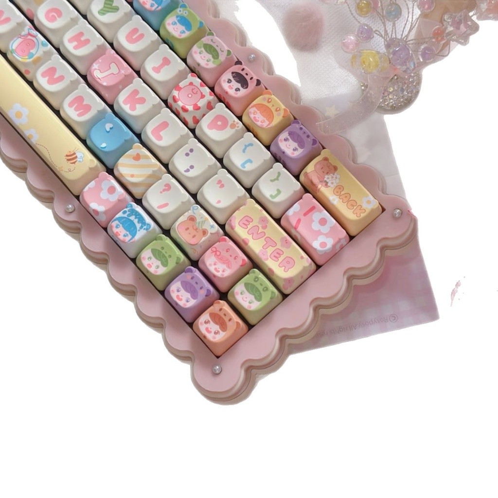 Keycap Gấu Dễ Thương PBT Cho Bàn Phím Cơ | KCAP - World of keycaps