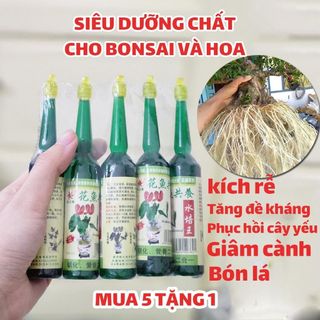 (Mua 5 tặng 1) Dưỡng chất hoa và cây cảnh lọ 38ml giúp cây ra rễ, tốt lá cho cây và các lại hoa