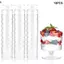 NS 10 Chiếc Dùng Một Lần Món Tráng Miệng Cốc Thạch Cốc Nhựa Dùng Một Lần Trong Suốt Mousse Thạch Sữa Chua Cốc Dụng Cụ Nướng Bánh Hộp Đựng Thực Phẩm NS