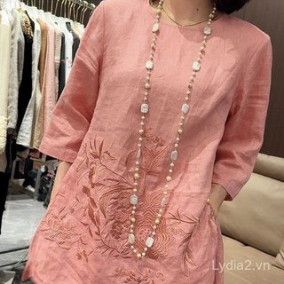 Quần ống rộng tay ngắn cho nữ plus size, phù hợp mùa hè, giảm giá 10%