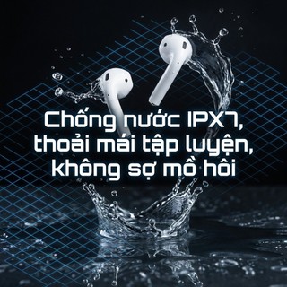 Tai nghe Bluetooth không dây P4 TWS 5.3", chống ồn, phù hợp cho thể thao và chơi game.
