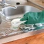 Bàn chải cọ rửa điện Kool với 5 đầu cọ để loại bỏ vết bẩn sàn vữa