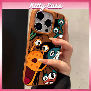 Cartoon Anime Nhật Hàn Hot Nhất, Dành Cho iPhone 17/16/15/14/11/13/12/XR/XS Pro Max Plus Viền Da Bò Vòng Tròn Đẳng Cấp,