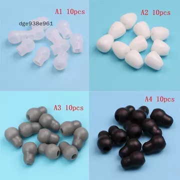 DGE 10 cái mềm tái sử dụng Earplug earpieces cho Littmann ống nghe Silicone.