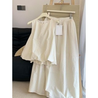 <![CDATA[Đánh giá 10% - Váy vest nữ không tay màu trắng, phong cách phương Tây]]>