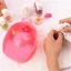 Bát tẩy móng tay nghệ thuật AFTEROF, Bát ngâm tay phong cách DIY bằng nhựa, Chức năng ngâm chuyên nghiệp Điều trị tắm Rửa tay Khay ngâm móng tay Chăm sóc tay