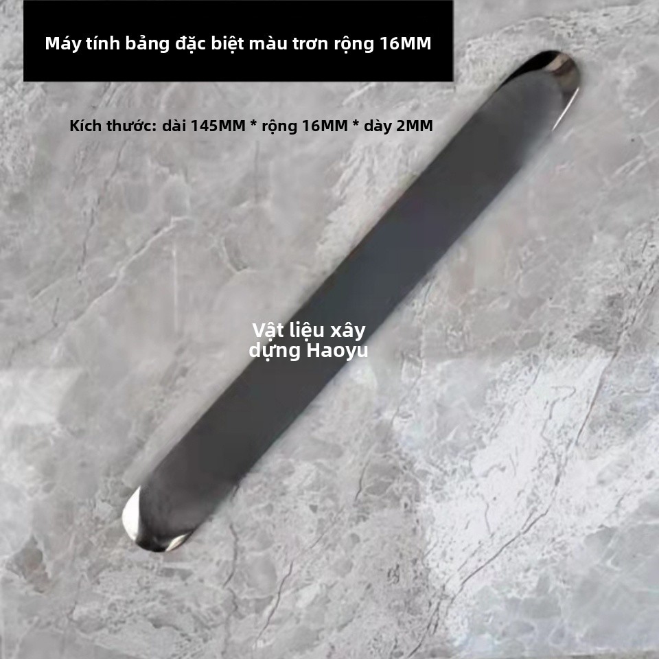 Dụng cụ ép đường may bằng thép vonfram Meifeng, cạo thép ép lưỡi Yin Yang, góc xương chó, dùng cho xây dựng, làm đẹp