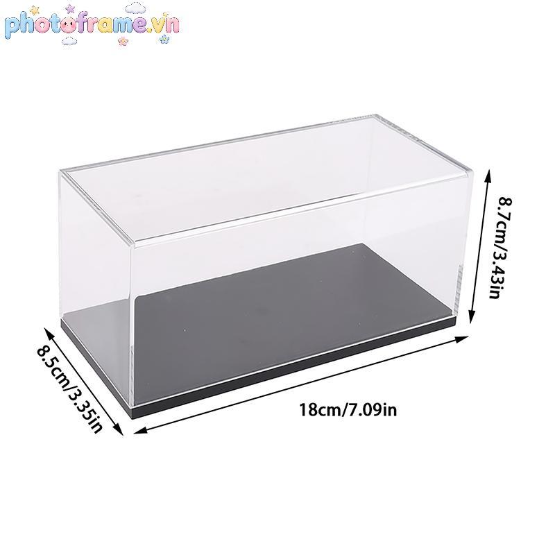 Khung ảnh 1: 32 Xe Ô Tô Mô Hình Hộp Bảo Vệ Trong Suốt Acrylic Bụi Bìa Cứng Bảo Quản Giá Đỡ VN
