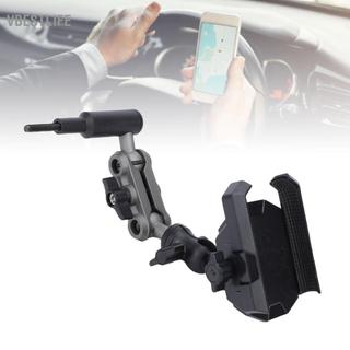 VBESTLIFE ZIZEV Giá đỡ điện thoại trụ cột Giá đỡ ô tô xoay 360 độ cho tất cả điện thoại thông minh có bình kim loại cường độ cao 300 500 Pajero Prado (A Mount)