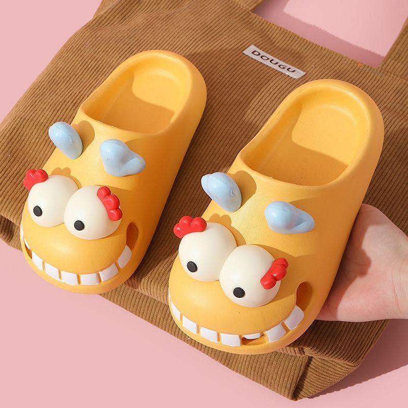 [Sẵn Sàng] Dép Trẻ Em Chất Lượng Cao Phong Cách Mới Mùa Hè Bé Trai Bé Gái Khủng Long Đế Mềm Chống Trơn Trượt Nhà Phòng Tắm Bãi Biển Trẻ Em Sandal Ngoài Trời