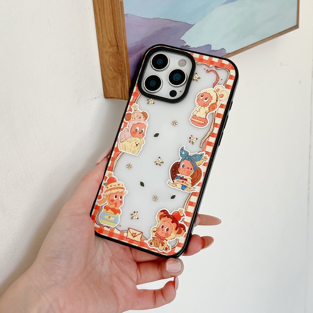 Logoless Pha Lê Acrylic Hợp Thời Trang Đồ Chơi POP MART Twinkle Twinkle Thiết Kế Vỏ Cứng Tương Thích Cho iPhone 17 Pro Max Air Plus 16 / 15 / 14 / 13 / 12 / 11