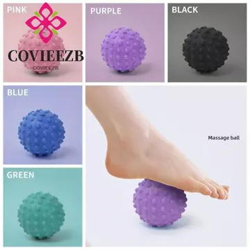 Quả bóng massage thể dục COVIEEZB, Quả bóng massage Yoga có điểm đầy màu sắc, Quả bóng massage chân lồi cầm tay hình sầu riêng thư giãn cơ bắp Quả bóng massage chân cho bàn chân / vai / cổ