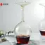 Cốc đựng cốc lật ngược sáng tạo Tiệc vui nhộn Đồ thủy tinh Sáo cưới Kính đảo ngược Borosilicate cao VN