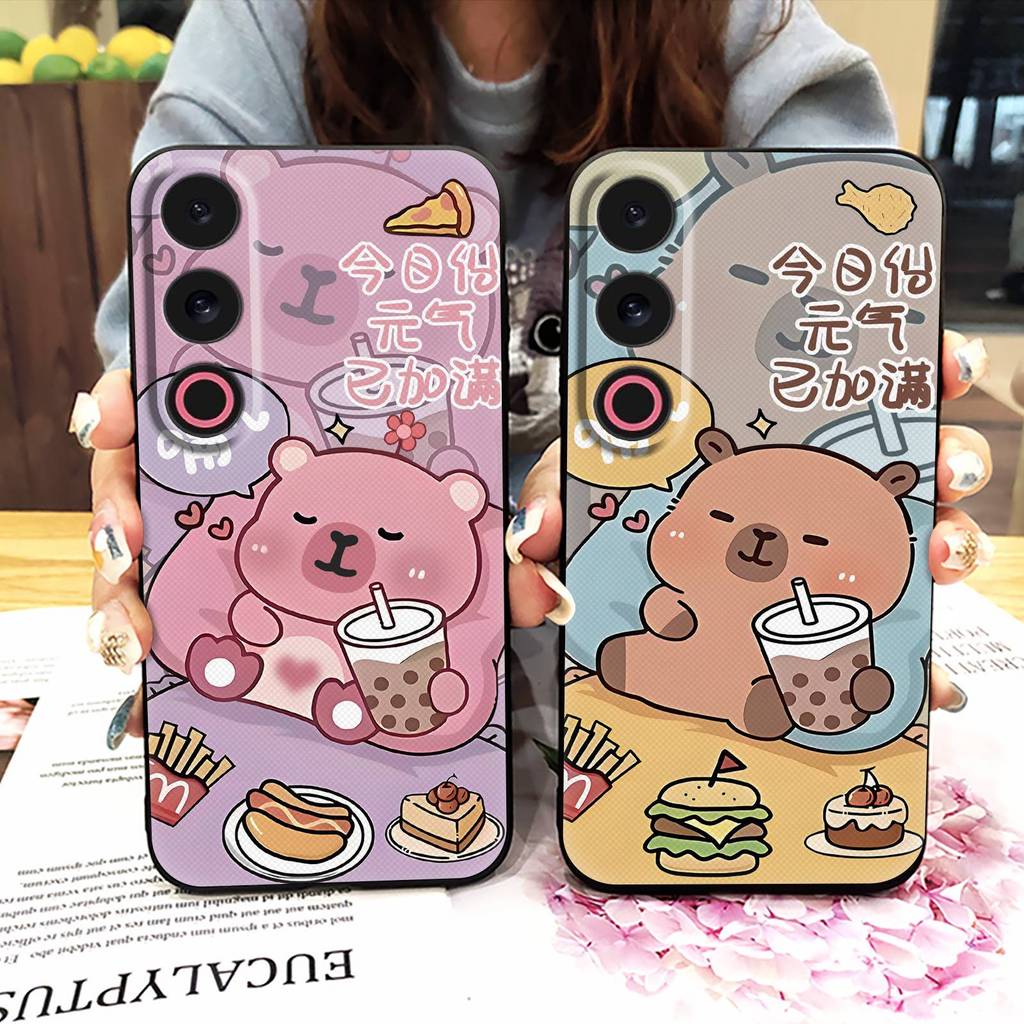Ốp Điện Thoại TPU Mềm Meizu 21 Note Chống Va Đập, Chống Thấm Nước, Bảo Vệ Chống Bụi, Graffiti, Cặp Đôi, Hoạt Hình, Silicon, Thiết Kế Thời Trang, Dễ Thương