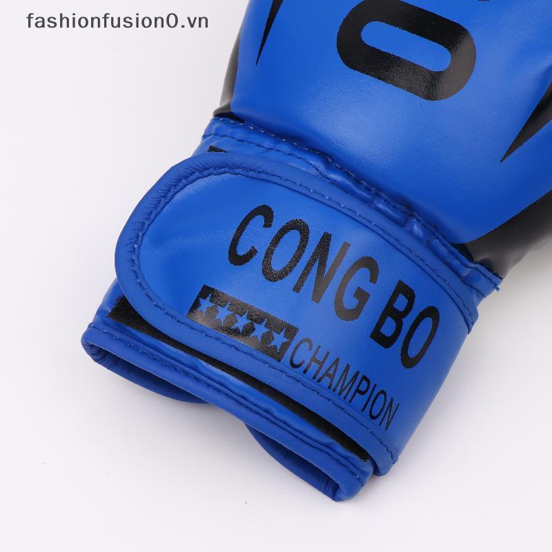 [FHF] Găng Tay Tập Luyện Da PU Cho Trẻ Em - Thoáng Khí, Phù Hợp Tập Đấm Bốc & Muay Thai