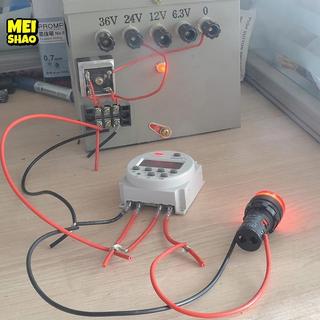 MeiShao 1Pc CN101A Công Tắc Hẹn Giờ Kỹ Thuật Số LCD Lập Trình 12V 24V 110V 220V Nguồn Đẹp