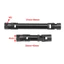 Trục truyền động phía trước Trục trung tâm cho 1 / 24 RC Xe bánh xích Trục SCX24 Jeep Gladiator AXI00005 Nâng cấp các bộ phận