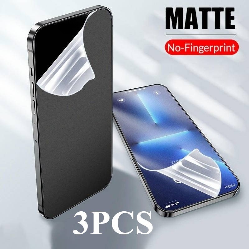 3 Phim Hydrogel Mềm Chống Gián Điệp Riêng Tư Cho Tecno Camon 30 30S 40 50 Premier Pro 4G 5G Chống Ánh Sáng Xanh Và Mờ Phim Mờ HD Bảo Vệ Màn Hình