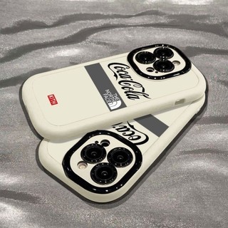Ốp lưng IPhone 17 16 15 14 13 12 11 Pro Max XRXSMax 78 Plus Cảm giác cao cấp Coke Couple Case