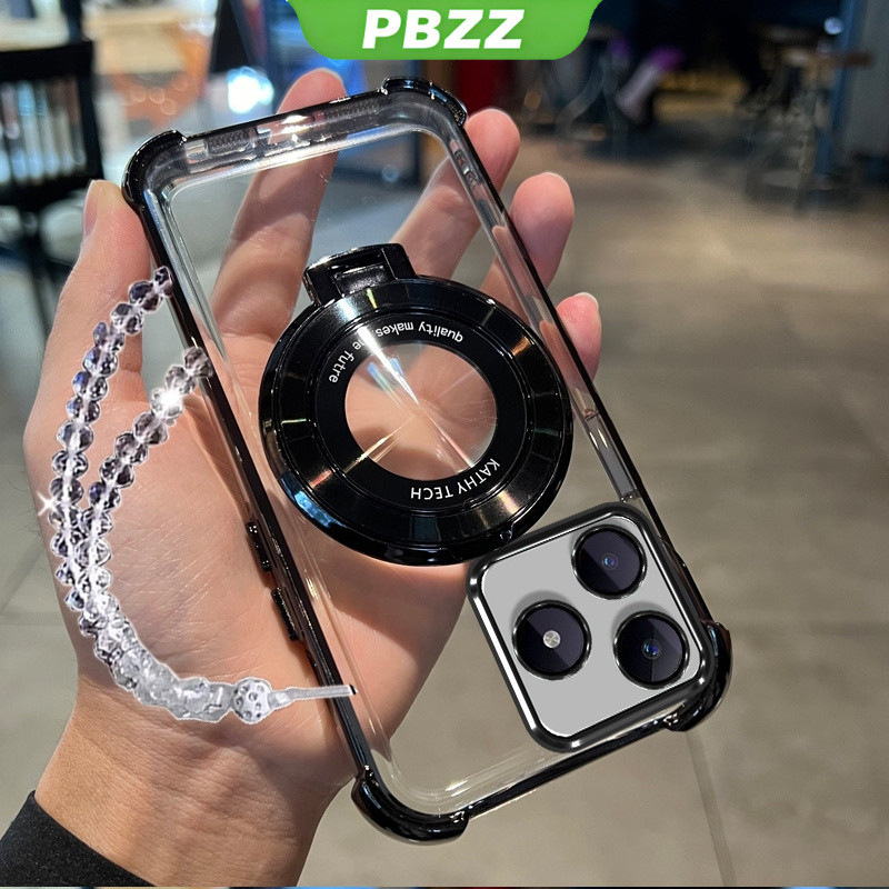 Ốp cho realme Note 60 realme Note 60x Ốp điện thoại Ốp mềm Ốp chống sốc Silicon thiết kế mới trong suốt thẩm mỹ có giá đỡ dây đeo dễ thương sjslwxzj01