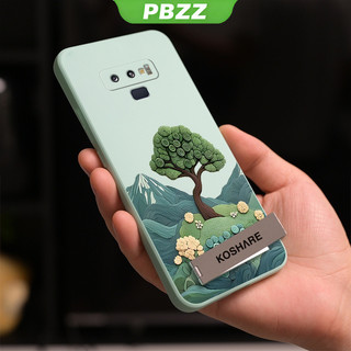 Ốp Lưng Cho SAMSUNG Note 9 Note 8 Vỏ Điện Thoại Vỏ Mềm Silicon Lỏng Chống Sốc Thiết Kế Mới Cây Thẩm Mỹ Có Giá Đỡ YTCBZJLS01