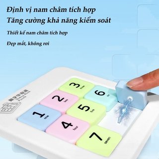 Bảng từ tính trượt số 2 mặt – Dạy số 1-35, nhựa an toàn – Rèn luyện tư duy logic – Đồ chơi giáo dục thông minh