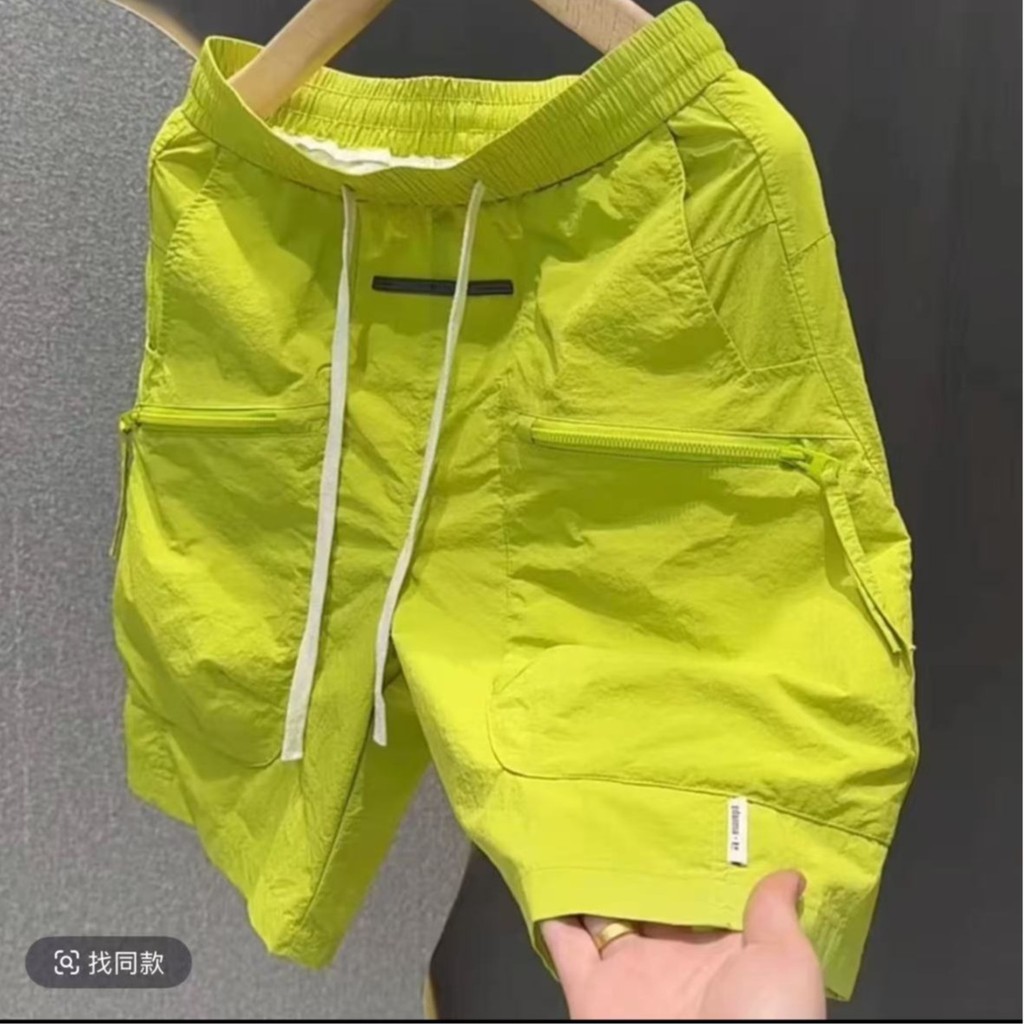 Quần short nam mùa hè phù hợp cả công sở và thể thao, ống đứng, khô nhanh, kiểu Nhật mới