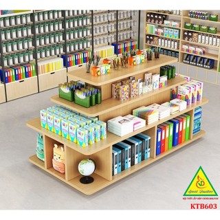 Kệ trưng bày sản phẩm gọn gàng hiện đại KTB603 - NỘI THẤT LẮP RÁP VIENDONGADV