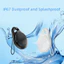 LACYESUK Mini GPS Tracker, Định vị âm thanh di động Theo dõi định vị toàn cầu, Định vị chính xác thực An ninh Bluetooth GPS Tag Tracker Theo dõi xe hơi
