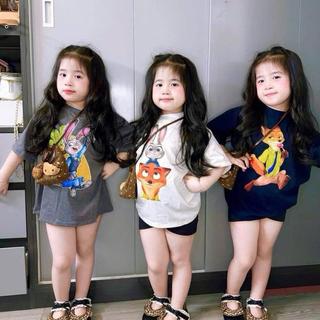 S185-[tomnaukids] Set áo thun THỎ phối quần leggin cho bé gái size từ 9-40Kg